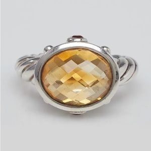 David Yurman Renaissance Citrine ring